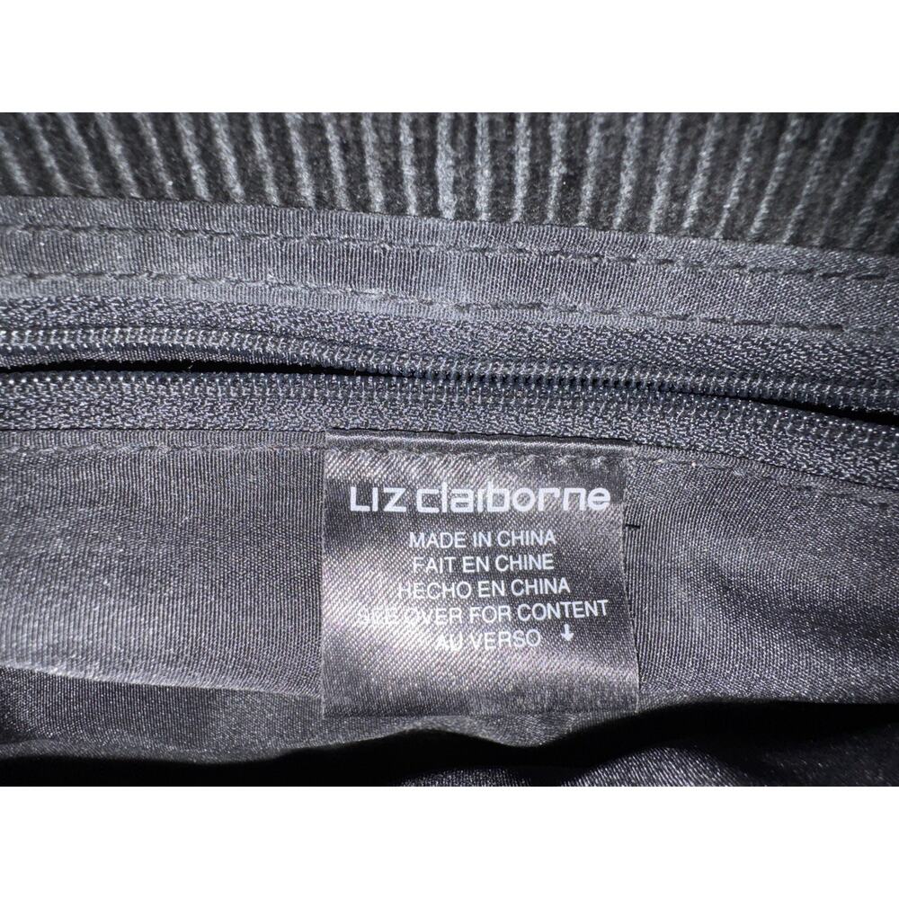 Vintage Y2K Liz Claiborne Floral Tapestry Corduroy Shoulder Bag Cottagecore - Picture 5 of 8